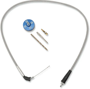MOOSE RACING Carburetor Cap Kit Blue 