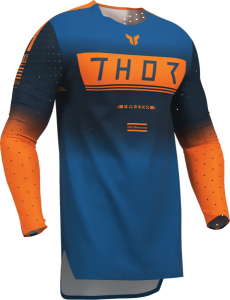 Thor Sportmode Geo póló, kék/narancssárga