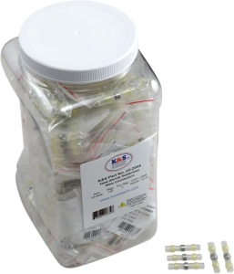 Heat-shrink Solderless Wire Connector Kit/refill Yellow