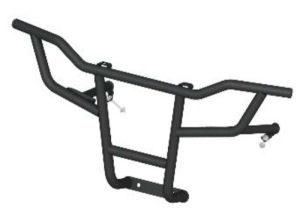 Hátsó ütközőrudazat a 2017–2021-es Can-Am Maverick X3-hoz, nordicamoto.ro