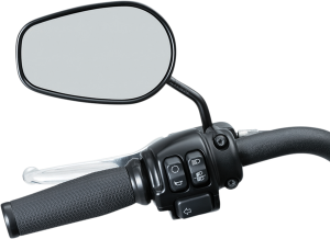 Mirror Stem Extenders Black, Gloss
