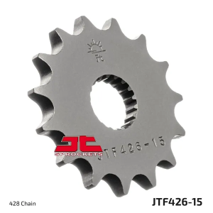 JT SPROCKETS Első lánckerék, természetes színű 