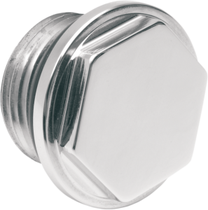Fuel Tank Outlet Plug Chrome
