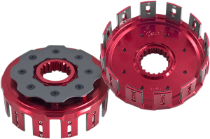 Billet Clutch Basket Red