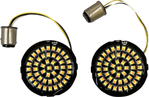 Genesis® 4 Amber/white Led Turn Signal Inserts Amber, White
