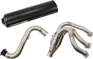 Stage 5 Dual Exhaust System Black, 1, nordicamoto.ro