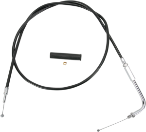 Black Vinyl Throttle/idle Cable Black, 1, nordicamoto.ro