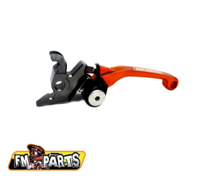 Fm-Parts gyártmányú narancssárga összecsukható kormánykészlet a 2008–2014-es KTM modellekhez, 2, nordicamoto.ro