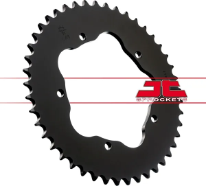 JT SPROCKETS Acél hátsó lánckerék, fekete, 3, nordicamoto.ro