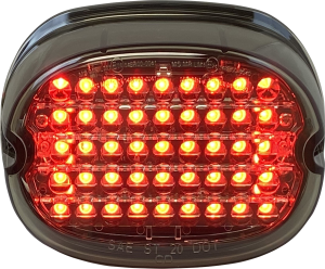 Low Profile Led Taillight Red, 1, nordicamoto.ro