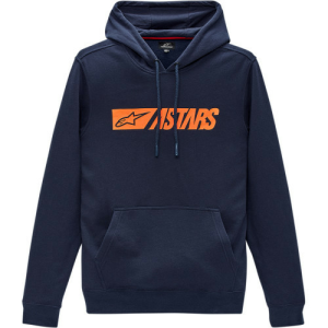 Outlet Street/ADV, Alpinestars Reblaze kapucnis pulóver, sötétkék/narancssárga, nordicamoto.ro