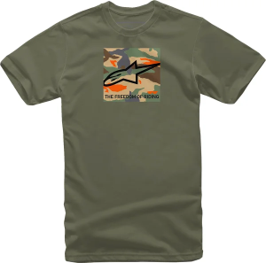 Free Camo T-shirt Green M, 1, nordicamoto.ro