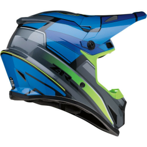 Casca Z1R Rise MC Blue/Yellow S, 3, nordicamoto.ro