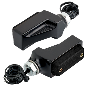 Led Turn Signal Anodized Black, 1, nordicamoto.ro