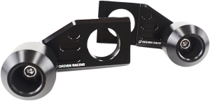 Axle Block Sliders Black, 1, nordicamoto.ro