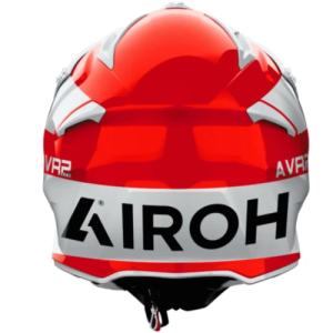 Airoh Aviator Ace 2 Iron fényes piros bukósisak, L-es méret, 3, nordicamoto.ro