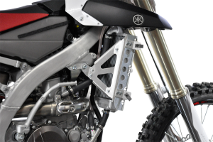 Radiator Guard Brushed Aluminum, 5, nordicamoto.ro