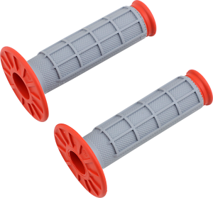Offroad Dual-compound Grips Gray, Orange, 1, nordicamoto.ro