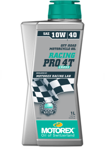Motorex RACING PRO 10W40 CROSS motorolaj – 1 l, nordicamoto.ro
