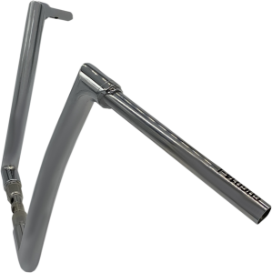 1-1/2(r) Ez Install Flat Top Handlebar Silver