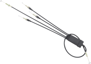Black Vinyl Throttle Cable Black