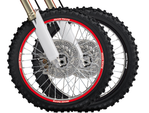 Rim Decal Red