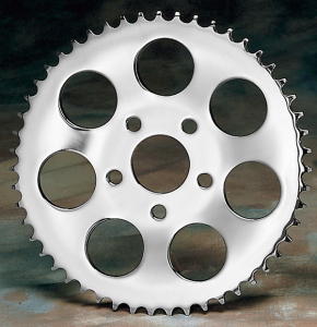 Rear Wheel Sprocket Chrome, 1, nordicamoto.ro