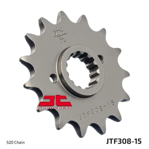 JT SPROCKETS Első lánckerék, természetes színű , nordicamoto.ro