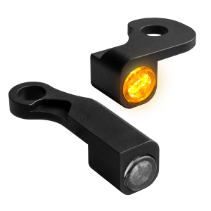 Nano Series Handlebar Turn Signals Black, 2, nordicamoto.ro