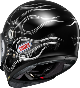 SHOEI GLAMSTER06 BLAST TC-5 teljes arcú sisak, fekete/fehér, M-es méret, 5, nordicamoto.ro