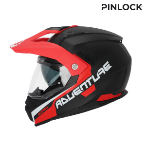 Acerbis Flip FS-606 teljes arcú sisak 22-06 szürke/piros M, 3, nordicamoto.ro