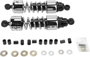 412 Series Cruiser Shocks Black, Chrome