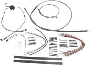 1-1/4(r) Caliber Handlebar Installation Kit Black, 2, nordicamoto.ro