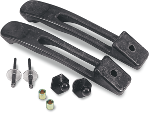 Rubber Hood Latches Black, 1, nordicamoto.ro
