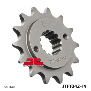 JT SPROCKETS Első lánckerék, természetes színű , nordicamoto.ro