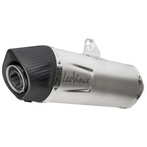 Lv One Evo Stainless Steel Slip-on Muffler Black, 4, nordicamoto.ro