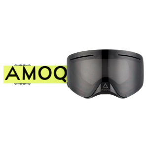 AMOQ Vision Vent+ mágneses védőszemüveg, HiVis/fekete – füstös