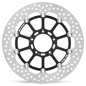 Halo sorozatú úszó rotor, fekete, rozsdamentes acél, 1, nordicamoto.ro