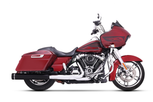 Muffler Slip-on 4.5(r) Duals For Touring Black, 1, nordicamoto.ro