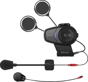 Kit Accesorii 10S Headset/Intercom Black, 2, nordicamoto.ro
