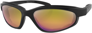 Fat Boy Matte Black Sunglasses Black Medium Frame, 1, nordicamoto.ro