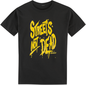 Streets Not Dead T-shirt Black