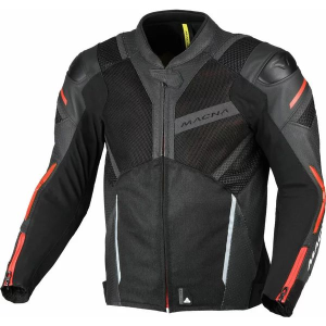 Geaca de vara piele/textil MACNA GALVIC Negru 50, 3, nordicamoto.ro