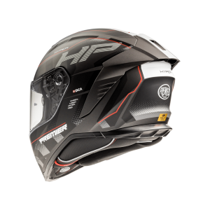 Casca Premier Hyper Carbon HP sisak, piros/szürke/fekete, S-es méret, 3, nordicamoto.ro