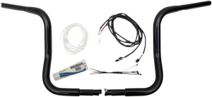 1-1/4(r) Ez Install Round Top Handlebar Kit Black, 3, nordicamoto.ro
