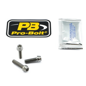 Titanium Brake & Clutch Lever Perch Pinch Bolt Kit