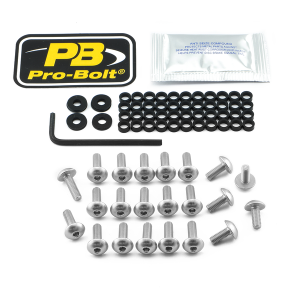 Fairing Bolt Kit For Ktm Silver