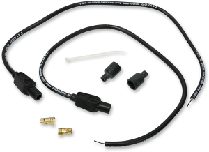 Universal Spark Plug Wire Kit Black, 1, nordicamoto.ro