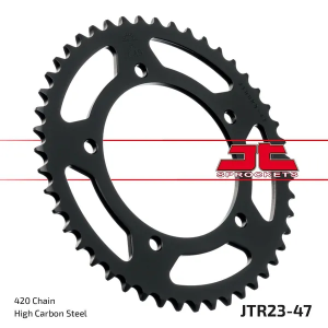JT SPROCKETS hátsó lánckerék, természetes színű 