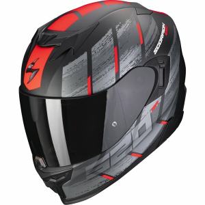 Casca integrala sport/touring SCORPION EXO-520 EVO AIR MAHA Negru mat/Rosu Negru mat/Albastru S, 5, nordicamoto.ro